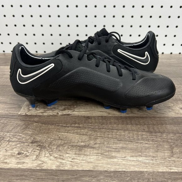 Nike Legend 9 Elite FG Black Blue Soccer Cleats Shoes CZ8482-001) Men\'s Size 8 main image 13